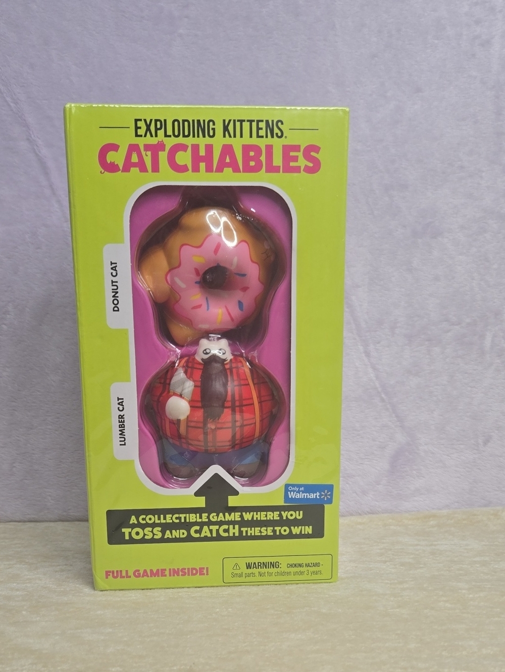 Exploding Kittens Catchables Pink Donut Character Collectible